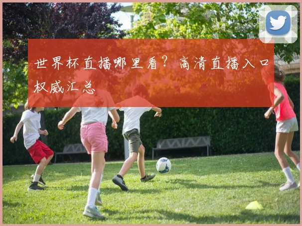 世界杯直播哪里看？高清直播入口权威汇总